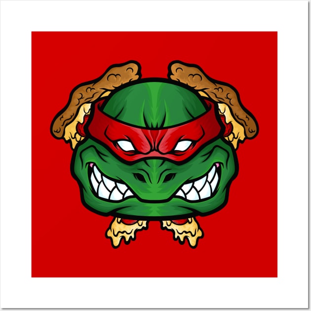 TMNT Raphael Wall Art by orozcodesign